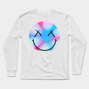 Smiley Face colorful series Long Sleeve T-Shirt